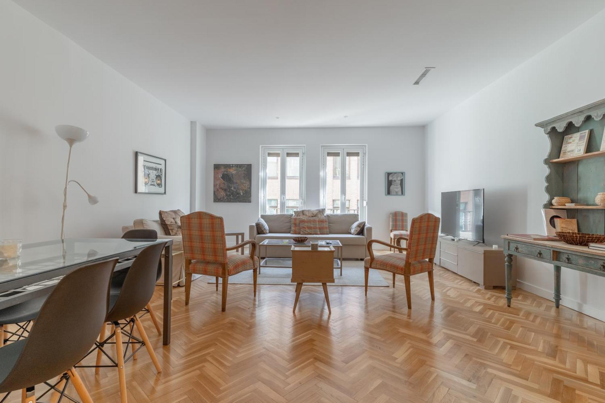 Spacious Central-3Bedrooms 3Bathrooms-Sol 마드리드 외부 사진